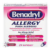 Benadryl&nbsp;Allergy Medicine&nbsp;Kapseals Full-Size Picture